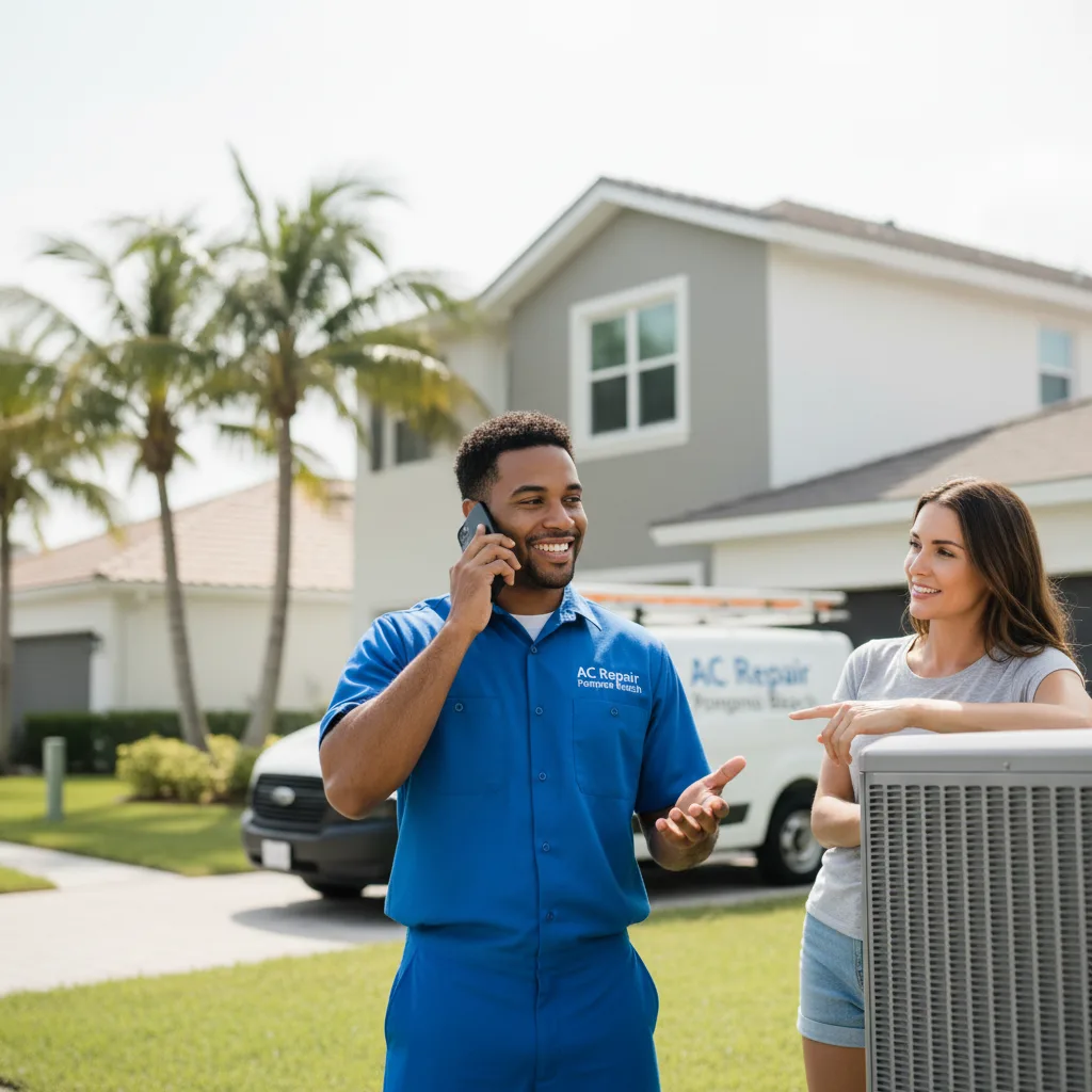 AC Repair Pompano Beach customer support in East Elmhurst